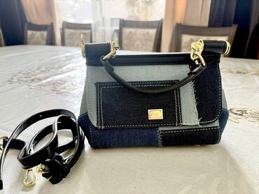 сумка dolce gabbana: Классическая сумка, Dolce & Gabbana, Материал: Джинс, Женские, Новый
