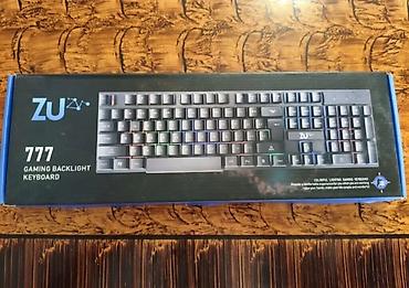 Kompüter aksesuarları: ZU 777 Gaming Backlight Keyboard - Tam ölçülü klaviatura: sayısal — 1