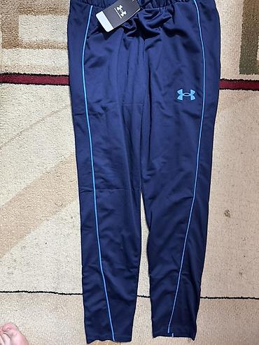 under armaur: НОВЫЕ !Спортивные брюки Under Armour - Цвет: тёмно‑синий с голубыми — 1