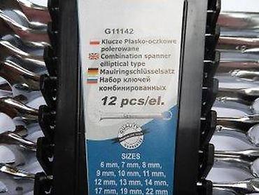 Ključevi: GEKO set kombinovanih ključeva – 12 delova - Tip: kombinovani — 8