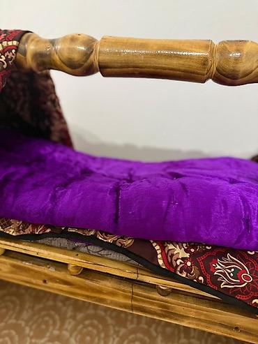 Люлькалар: Люлька, Колдонулган, Бешик, Жыгач, түсү - Кызгылт көк — 3