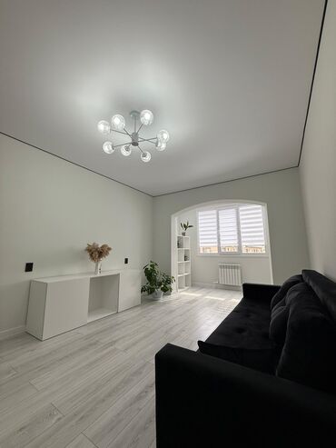 квартиры в районе пишпек: 1 комната, 45 м², 2 этаж, Дизайнерский ремонт