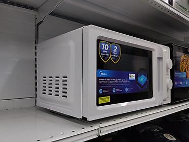 микроволнов: Микроволновая печь Midea Inverter Quattro (белая) - Инверторная — 2
