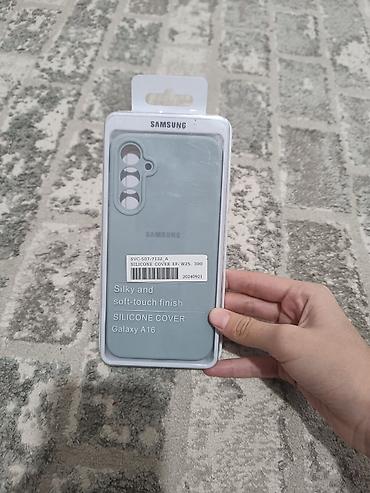 а 16 самсунг: Силиконовый чехол Samsung для Galaxy A16 - Модель: Silicone Cover — 1