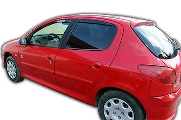 Spojleri: BOCNI VETROBRANI DEFLEKTORI USMERIVACI PEUGEOT PEZO 206 | NOVI Bocni — 4