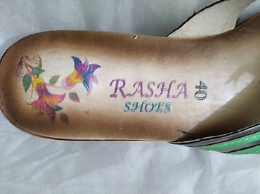 каблучок: Женские шлёпанцы Rasha Shoes - Размер: 40 (указан на стельке и — 3