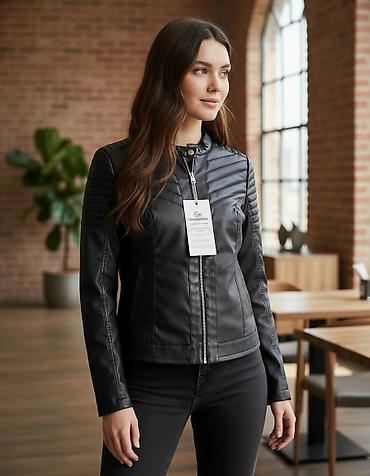 10 sabo: Dəri kurtka, M — 2