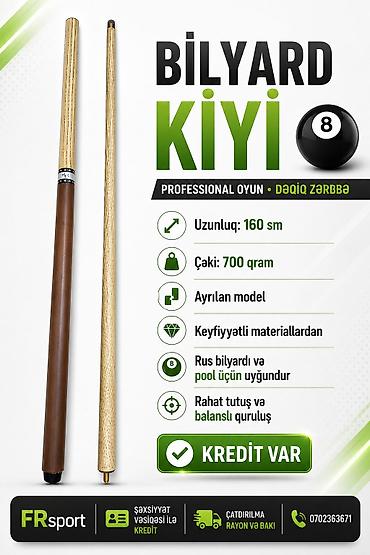 фано инструмент: 💥 kiy, bilyard kiyi, bilyard üçün kiy ✅ 7/24 əlaqə saxlaya — 1