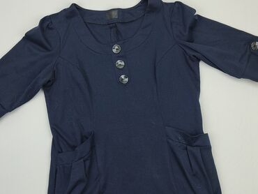 bluzki niebieska damskie: Sukienka, S, stan - Dobry