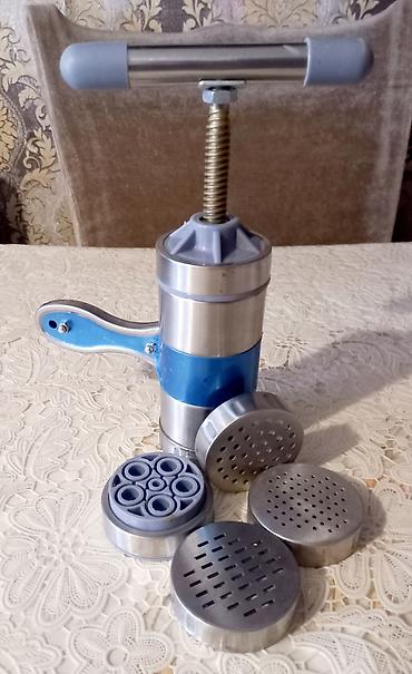 metbex cilciraqlari: Verməşil, əriştə, makaron aparatı satilir. (Evde özünüz rahatliqla — 1