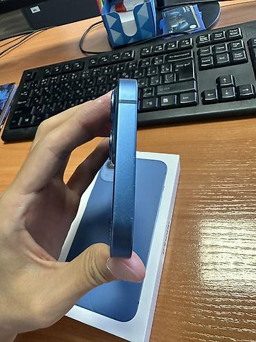 ipad 3: IPhone 13, Б/у, 128 ГБ, Голубой, Чехол, Кабель, Коробка, 77 % — 5