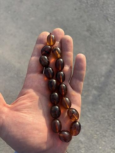 Təsbehlər: Məhsul: Təsbeh kolleksiyası Təsvir: Sandal - kehraba - alman - — 17