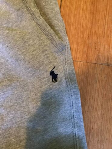sivo odelo i braon cipele: Sweatpants, L (EU 52), U.S. Polo Assn, color - Grey, Cotton