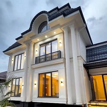 Фасадные работы: Утепление фасада, Фасадный декор, Монтаж декоративных элементов | Молдинг, Лепнина, Рамки | Жидкий травертин | Penoplex, Пенопласт, Базальт Больше 6 лет опыта — 10