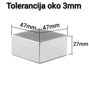 Ostali uređaji: 50x50x30mm N52 Bolk Magneti imam i okrugle N52 50x30mm Kockaste N52 — 2