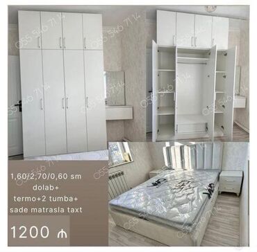 Dolablar: İkinəfərlik çarpayı, Dolab, Termo, 2 tumba, Yeni lalafo.az -da Dolablar: İkinəfərlik çarpayı, Dolab, Termo, 2 tumba, Yeni