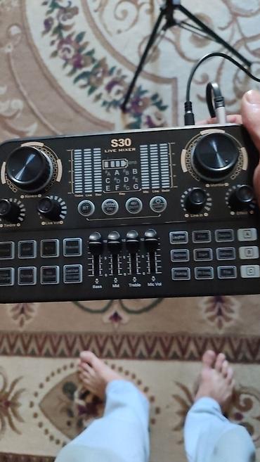 S30 Səs Kartı – Yeni, Orijinal | Təcili Satılır 🔥 S30 Live Mixer səs lalafo.az -da S30 Səs Kartı – Yeni, Orijinal | Təcili Satılır 🔥 S30 Live Mixer səs