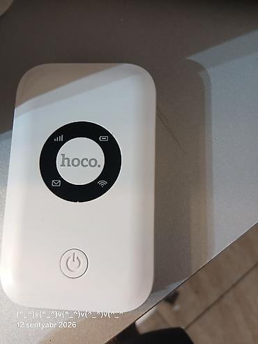 Hoco portativ Wi‑Fi (MiFi) modem/router - SIM kartla işləyən mobil