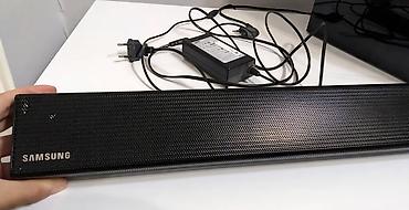 bose ses sistemi: Samsung brendindən PS-WK450 model nömrəli qara rəngli soundbar dinamik — 5