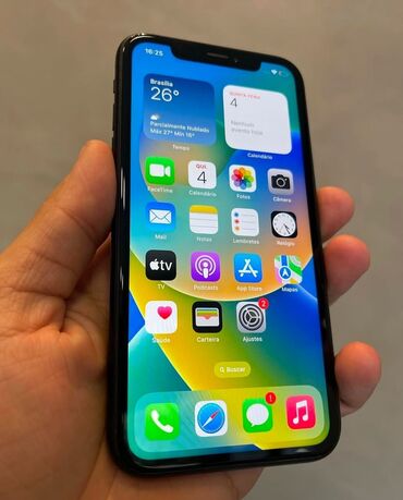 xr в 13 корпусе: IPhone Xr, Б/у, 64 ГБ, Черный, Чехол, 79 %