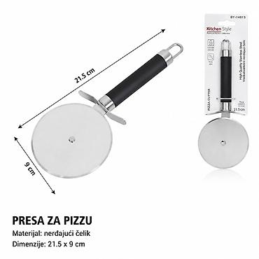 KMT Crna ručka Daisuke točak za torte 2406618 Praktičan kuhinjski