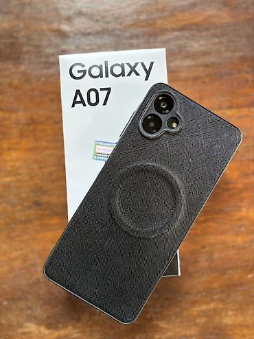 Мобильные телефоны и аксессуары: Samsung Galaxy A07, 128 ГБ, цвет - Черный, Две SIM карты — 5