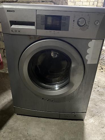 seqvey temiri: Beko önyükləməli paltaryuyan maşın - Brend/model: Beko (etiketdə Beko — 8