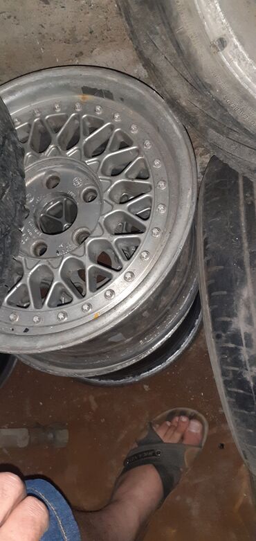 Диски: Литые Диски R 15 Mercedes-Benz, Комплект, отверстий - 5, Б/у — 10