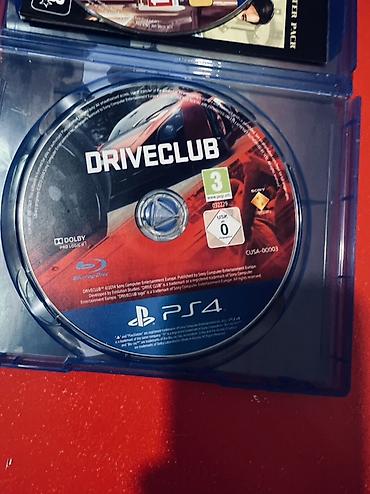 Диски для PlayStation 4 (Blu‑ray): 1) DRIVECLUB (PS4) - Жанр: гонки