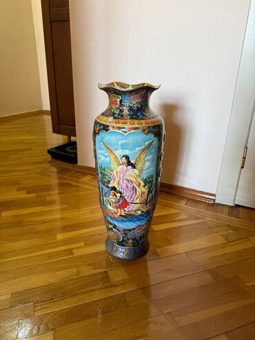 детский игровой набор play doh: Mələk qız şəkli ilə vaza,hündürlüyü 60 sm