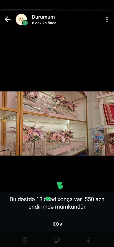 Xonçalar: Məhsul: Xonça dəstləri və dekorativ təqdimat qutuları Təsvir: - — 3