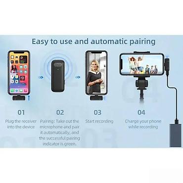 Mikrofoni: Set od dva bežična mikrofona tip C sa kutijom i prijemnikomT. Opis — 15