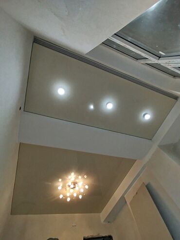 Натяжной потолок: Натяжной потолок Глянцевое, Матовое, 3D потолки Бесплатный замер, Гарантия, Монтаж — 11