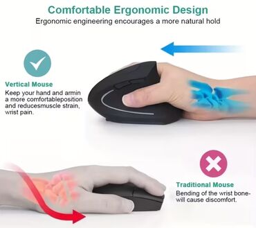 Компьютерные мышки: Эргономичный дизайн для снижения усталости руки, кабель в оплетке 4 at lalafo.kg — 12 Компьютерные мышки: Эргономичный дизайн для снижения усталости руки, кабель в оплетке 4 — 12