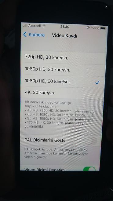 Apple iPhone: IPhone 7, 128 GB, Qara, Barmaq izi — 9