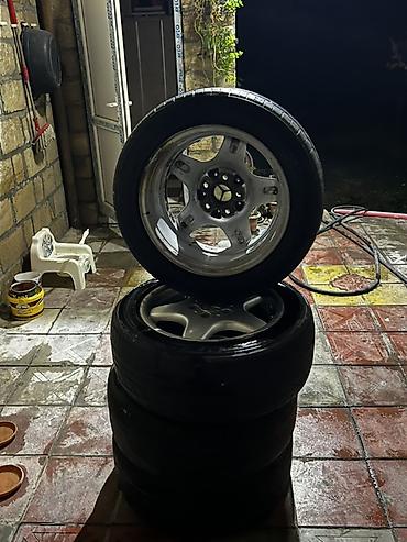 18 245 45: İşlənmiş Disk təkər Mercedes-Benz 215 / 55 / R 16, 5 Boltlu — 2