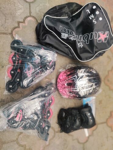 Ролики: Новый Ролик роликовые коньки с набором и без можно отдельно подобрать — 12