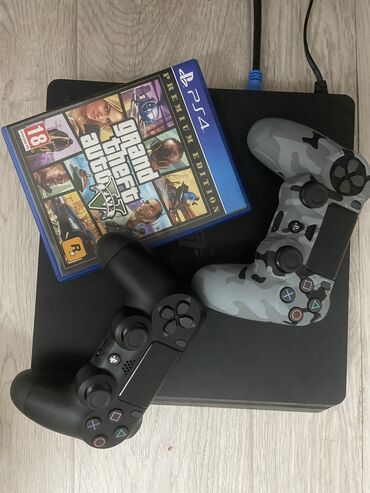 конденцаторный микрофон: PS 4 Slim 512 гб в хорошем состоянии в комплекте есть все провода и 2