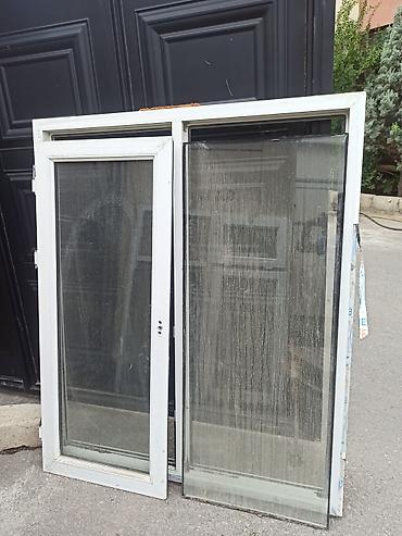 Təmir və tikinti: PVC pəncərə bloku - Material: ağ PVC profil - Komplekt: iki bölməli — 3