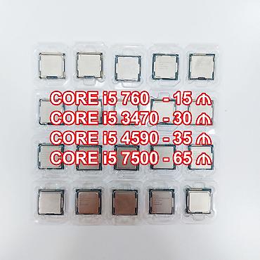 Prosessorlar: Core i5 Prosessorlar ⭐Core i5 760 - 15 AZN ⭐Core i5 3470 - 30 AZN — 1