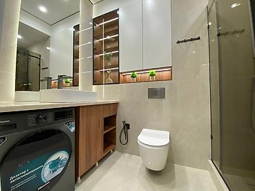 Продажа квартир: 2 комнаты, 80 м², Юг-2 мкр Элитка, 14 этаж, Дизайнерский ремонт — 9