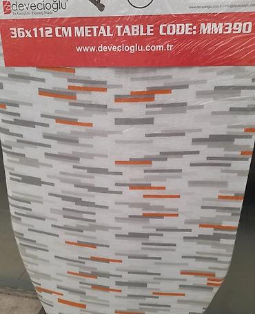 lovhe sekilleri: Ütüləmə lövhəsi "Devecioğlu Harbinger Noax MM 390 36*112 sm" — 3