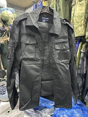 Тактический костюм (куртка + брюки), цвет черный - Материал: плотная at lalafo.kg Тактический костюм (куртка + брюки), цвет черный - Материал: плотная