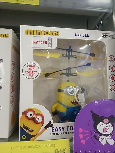pultlu maşın oyuncaq: Məhsul: Uzaqdan idarə olunan “Racing Car” və uçan Minion oyuncaq - — 2