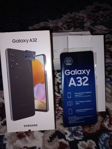 samsung 03 s: Samsung Galaxy A32, 64 GB, rəng - Qara, Sensor, Barmaq izi, İki sim kartlı