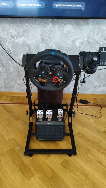 Mətbəx texnikası: Logitech G29 sükan dəsti, "Driving Force" seriyasından, oyunçular üçün