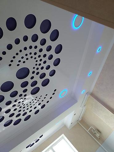 Натяжной потолок: Натяжной потолок,любой сложности,материал самый качественный,есть — 7