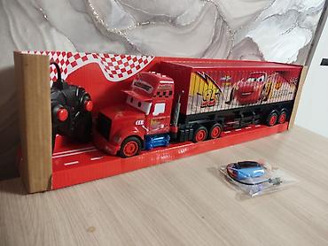 молния маквин игрушка: Радиоуправляемый авто-поезд «Container Truck» в стиле мультфильма Cars — 4