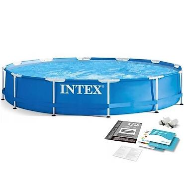 Каркасный круглый бассейн Intex - Тип: сборный каркасный бассейн для