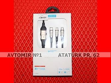 Aksesuarlar və tüninq: 3 in 1 kabel 🚙🚒 ünvana və bölgələrə ödənişli çatdırılma 💳birkart və — 1